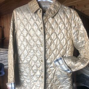 Quilted Burberry jacket